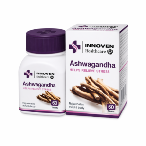 INNOVEN Ashwagandha – Herbal Stress Support & Energy Rejuvenation Tablets