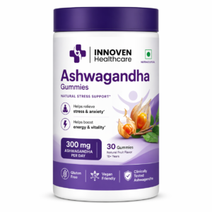 INNOVEN Ashwagandha Gummies – Premium Herbal Support for Calm & Well-Being