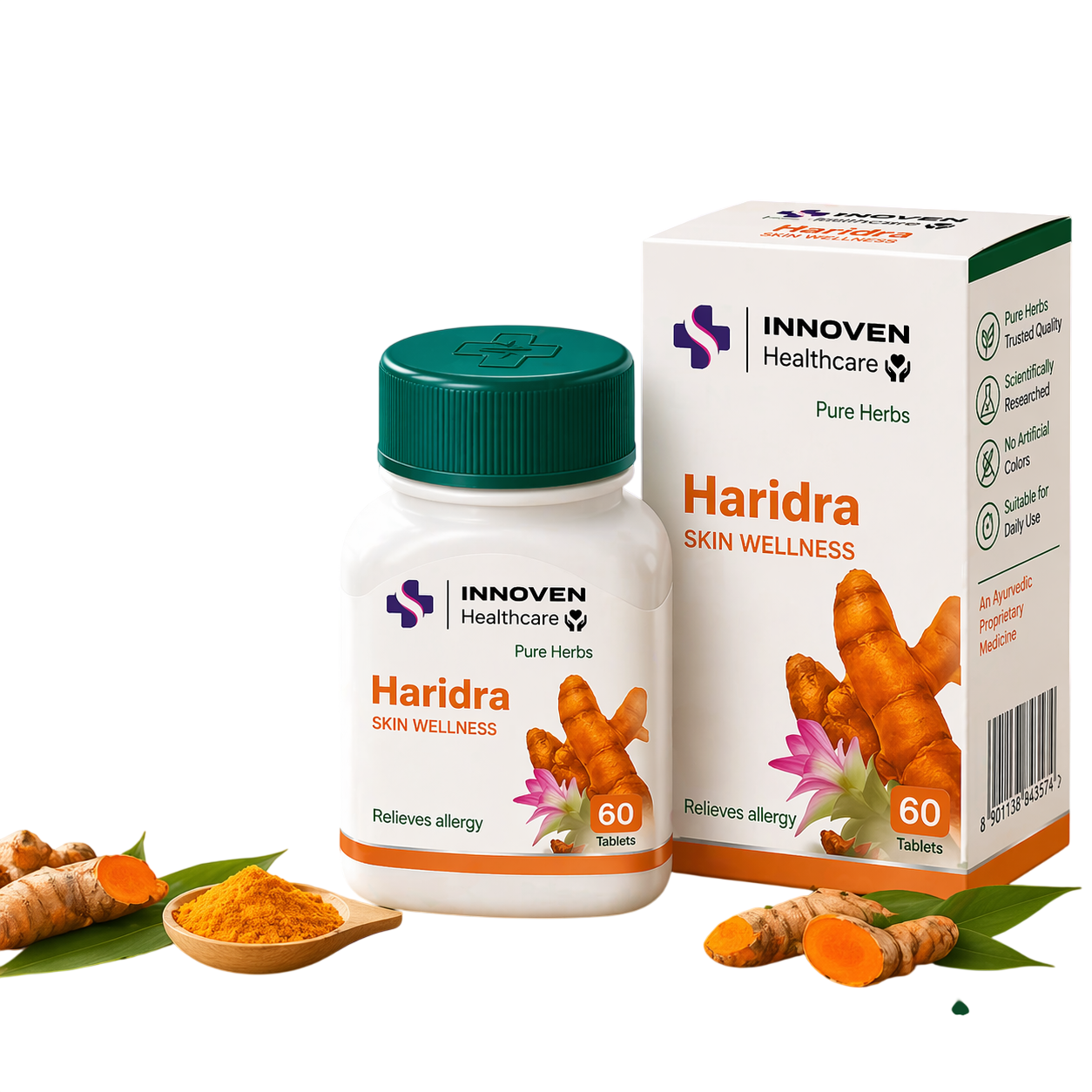 INNOVEN Haridra Skin Wellness – Natural Skin Care Supplement for Glow & Purity