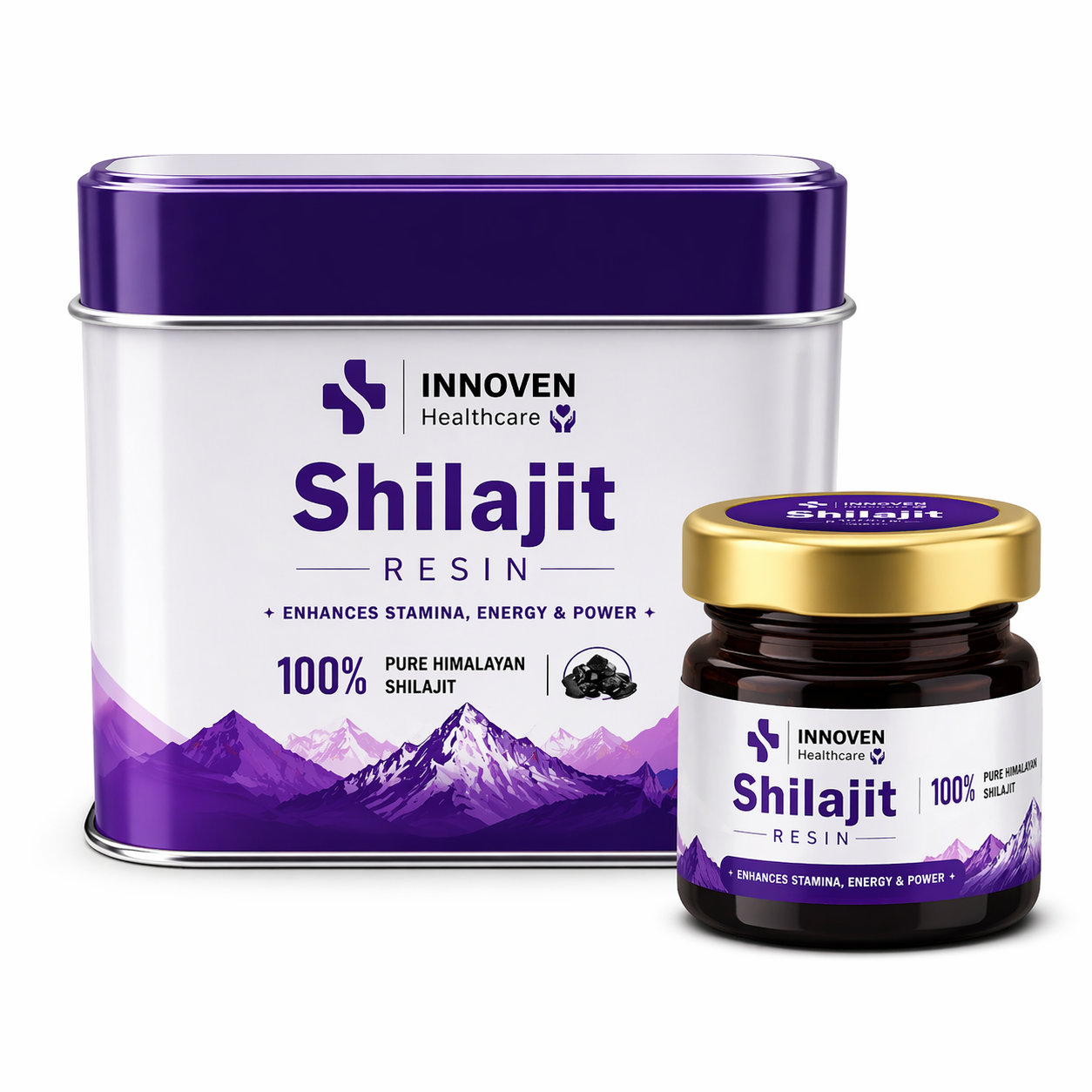 INNOVEN Premium Shilajit Resin – Natural Vitality & Rejuvenation Support