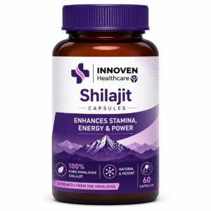 INNOVEN Pure Shilajit Capsules – Natural Energy, Stamina & Vitality Booster
