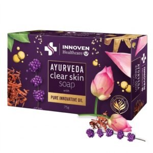 Innoven Ayurveda Clear Skin Soap with Pure oil & herbs