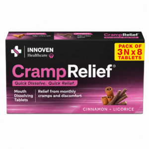 Innoven CrampRelief Quick Melt Tablets