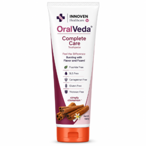 Innoven OralVeda Complete Care Toothpaste - Simply Cinnamon