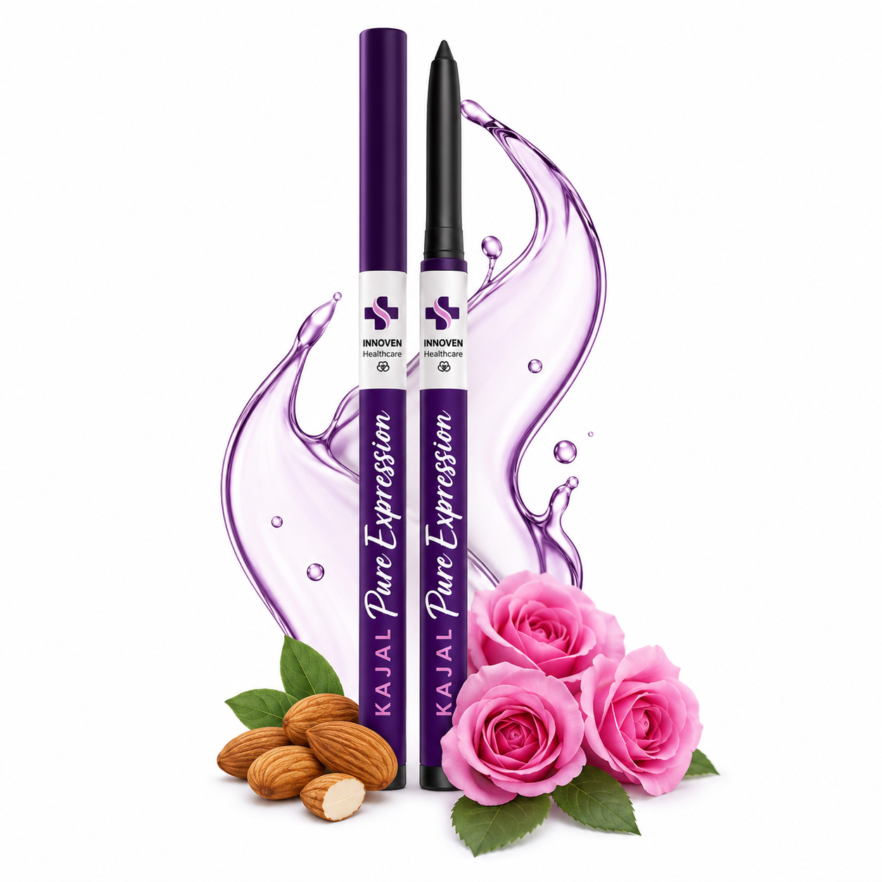 Innoven Pure Expression Deep Black Smudge-Resistant Kajal
